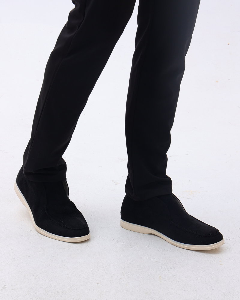 Herren Slip On Sneaker Braun Größe 42 Wildleder-3