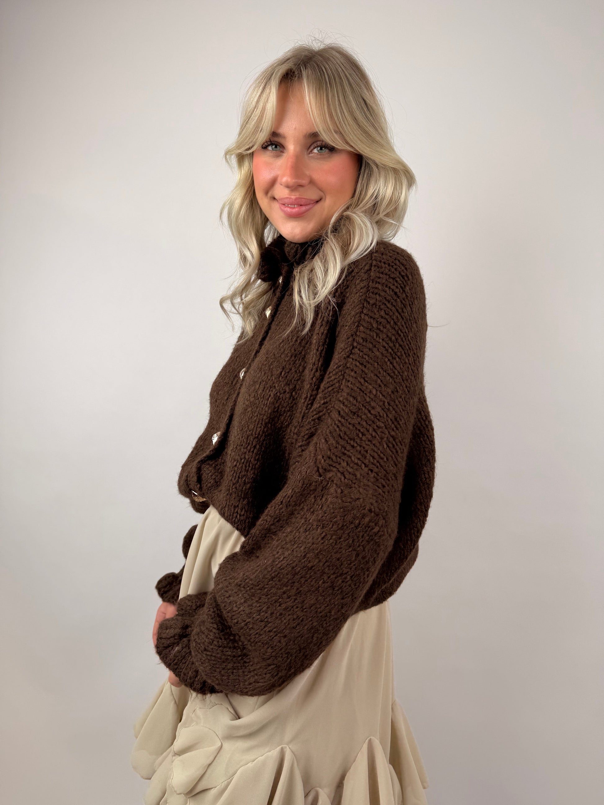 Cardigan mit Rüschenkragen Melli 4