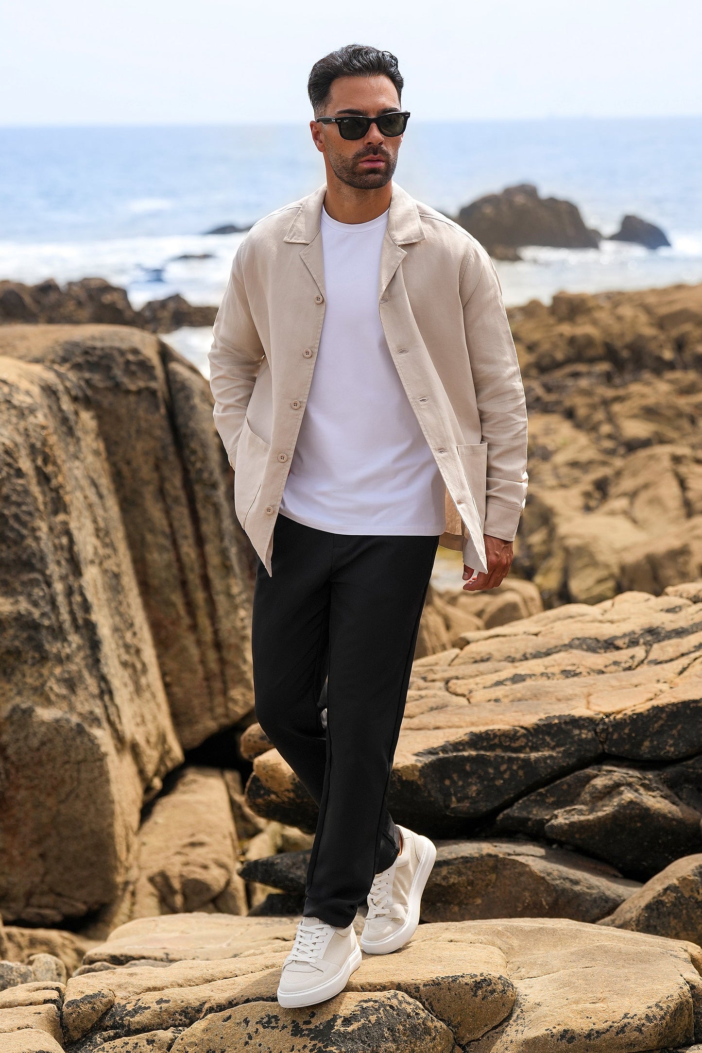 Herren Overshirt - Lockeres Overshirt für Alltag und Freizeit