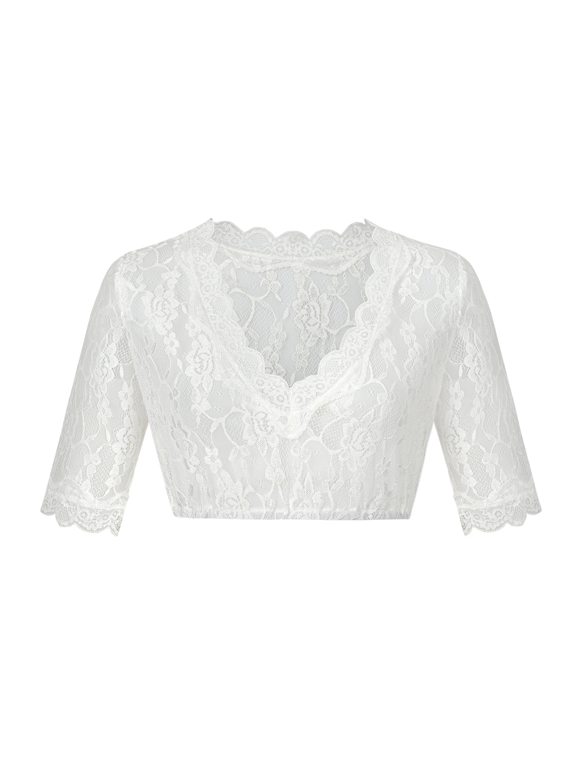 DIRNDLBLUSE ANETTE IN WEISS 0