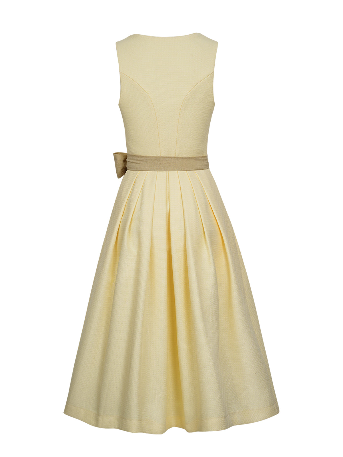 DIRNDL CAMILLE IN LIME YELLOW 1