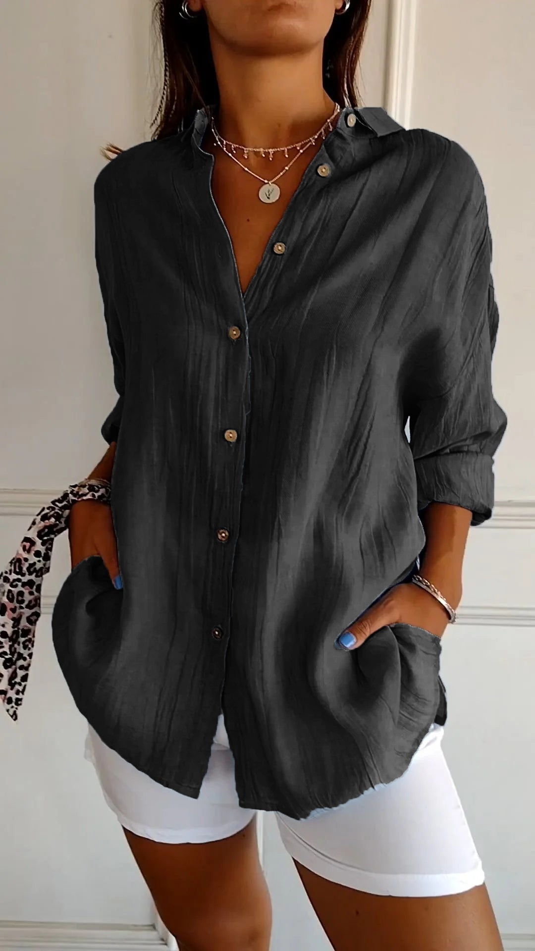 Damen Button Down Hemd | Sommer 11
