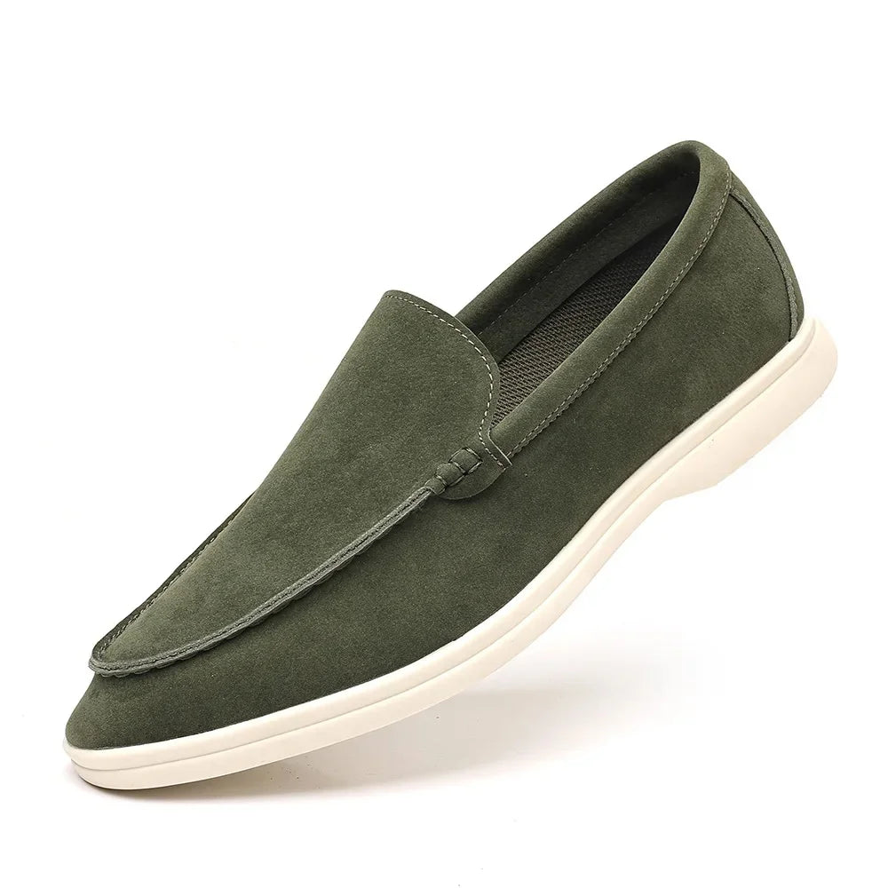 Herren Slipper Braun Größe 42 PU Leder - Elegante Schlupfschuhe im Britischen Stil 10
