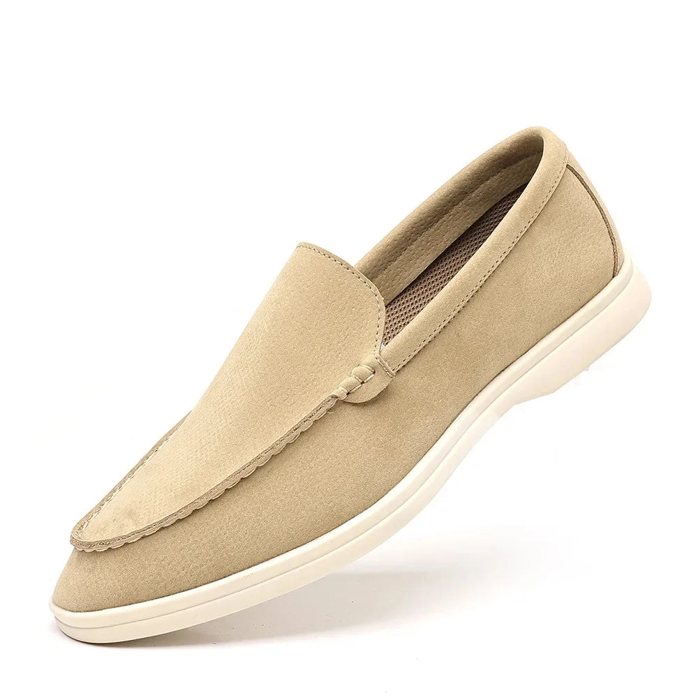Herren Slipper Braun Größe 42 PU Leder - Elegante Schlupfschuhe im Britischen Stil 11