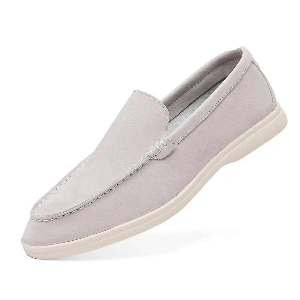 Herren Slipper Braun Größe 42 PU Leder - Elegante Schlupfschuhe im Britischen Stil 5