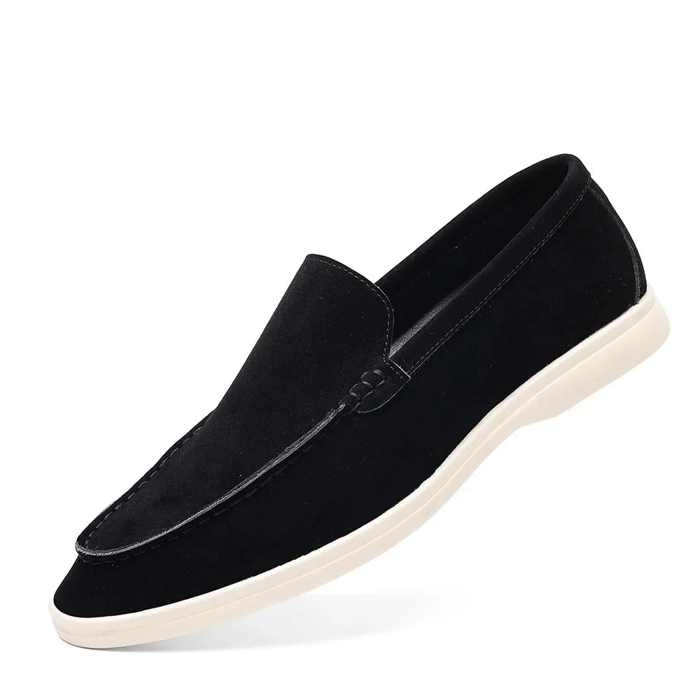 Herren Slipper Braun Größe 42 PU Leder - Elegante Schlupfschuhe im Britischen Stil 6