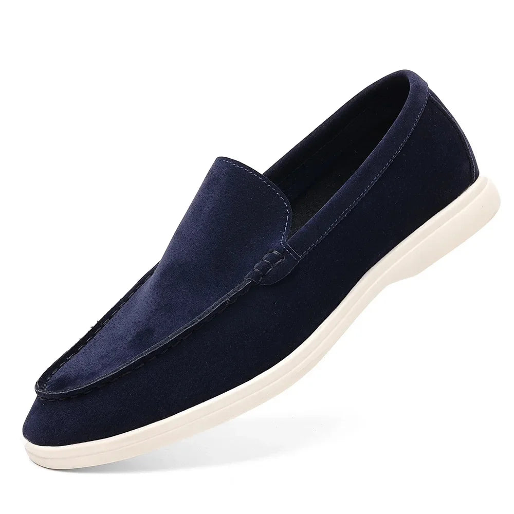 Herren Slipper Braun Größe 42 PU Leder - Elegante Schlupfschuhe im Britischen Stil 9