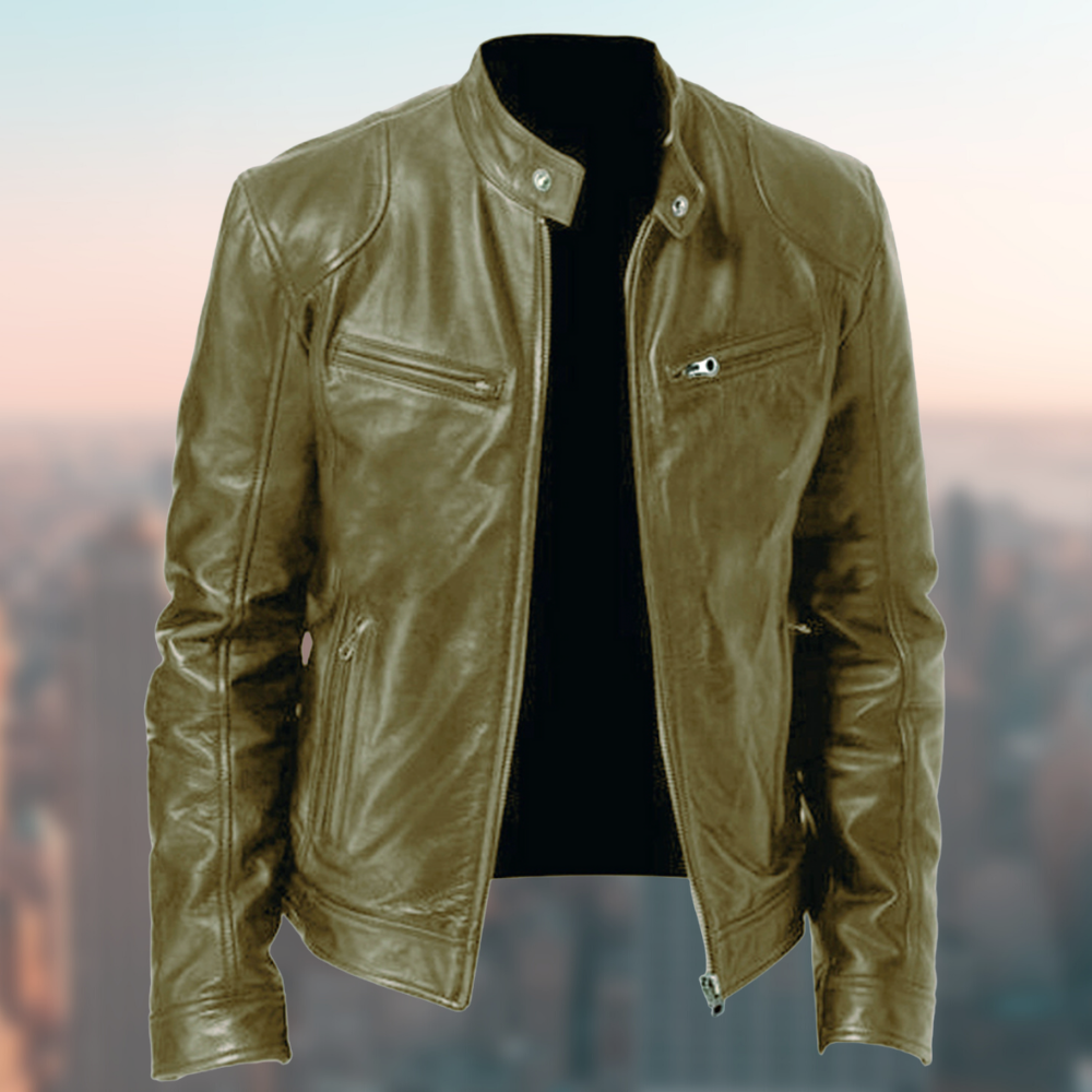 Hochwertige und elegante Lederjacke für Herren 5