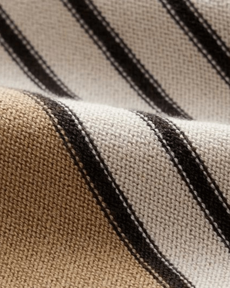 Herren Polo Shirt Beige Größe M 100% Baumwolle Atemberaubendes Strickdesign-6