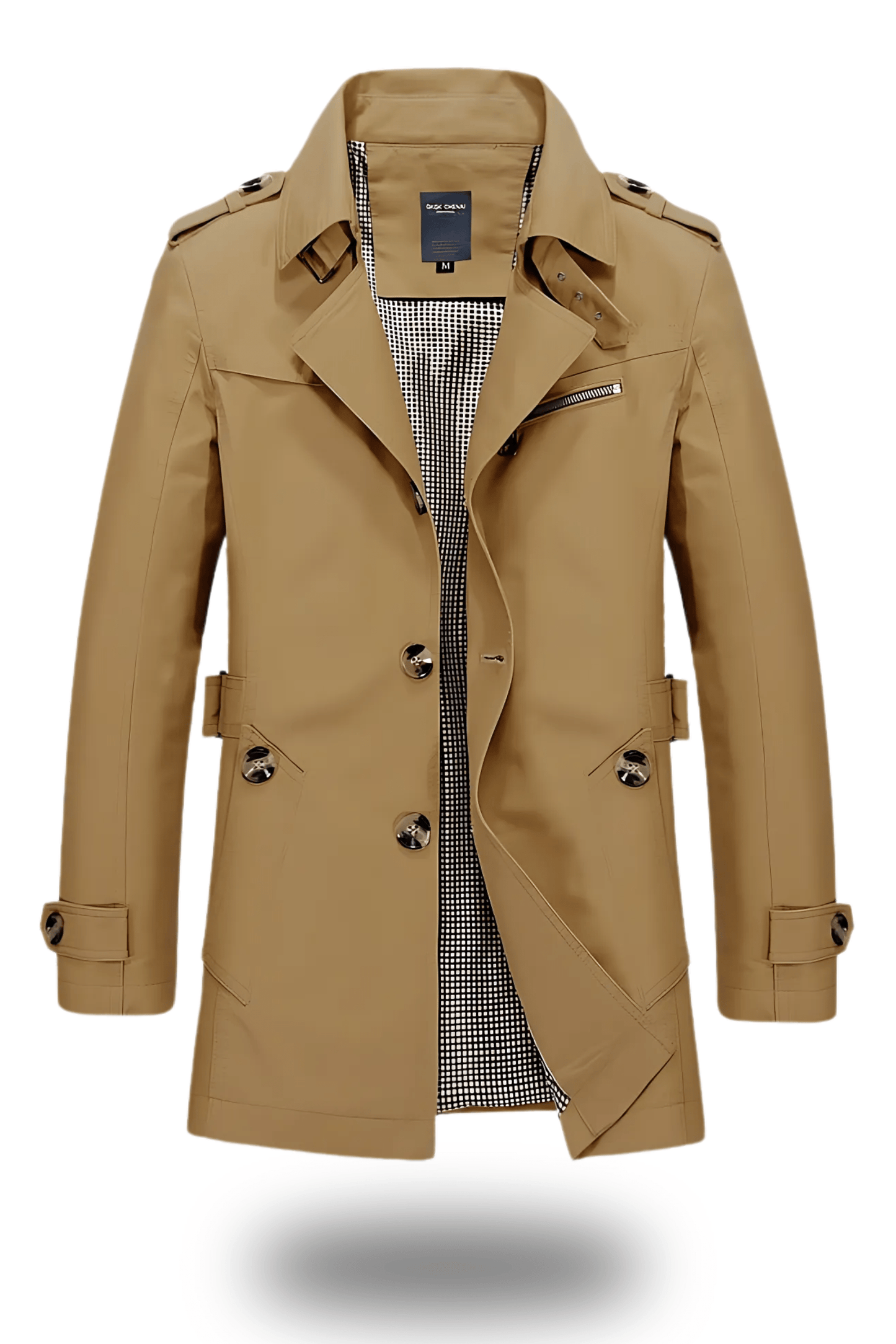 Jens Trenchcoat mit umgelegtem Kragen 1