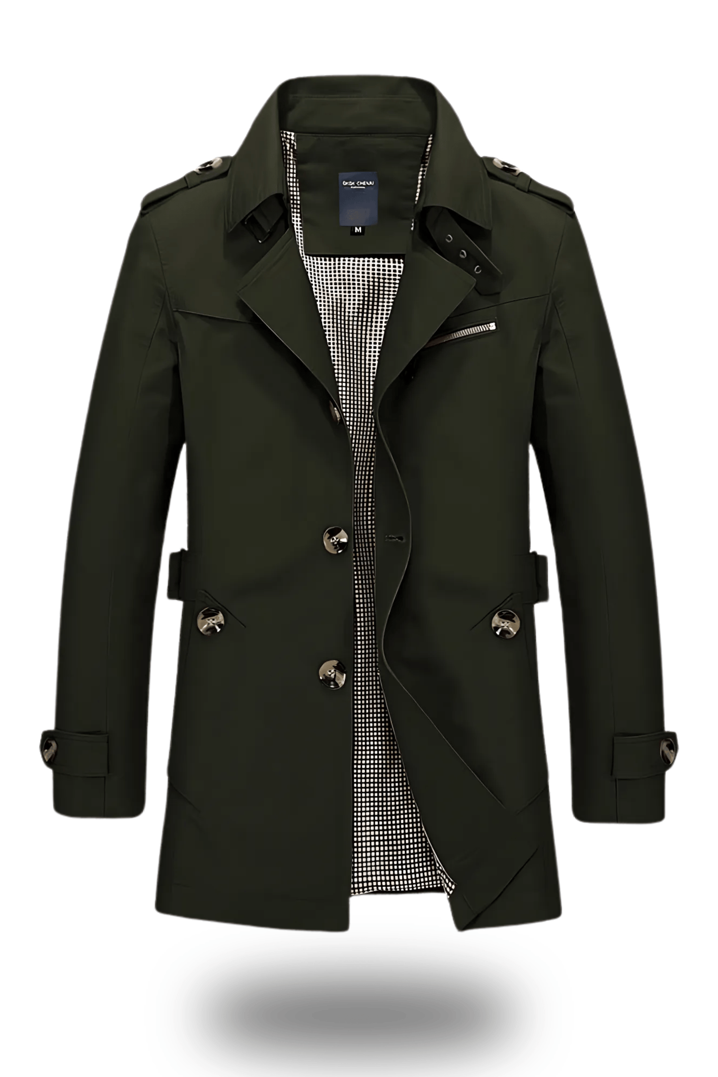 Jens Trenchcoat mit umgelegtem Kragen 4