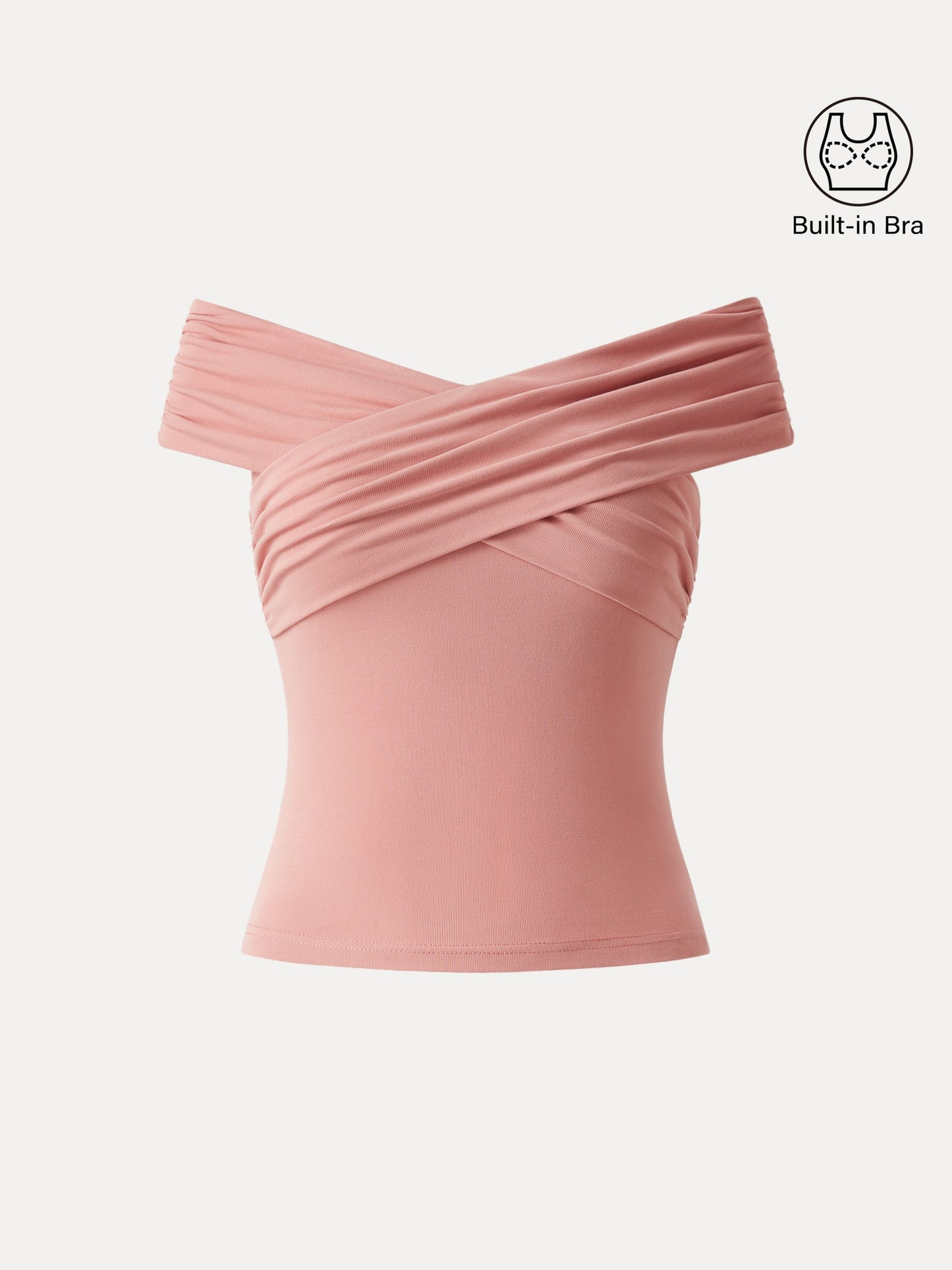 Kreuzschlinge Off-Shoulder Neues Luftiges Brami-Top 12