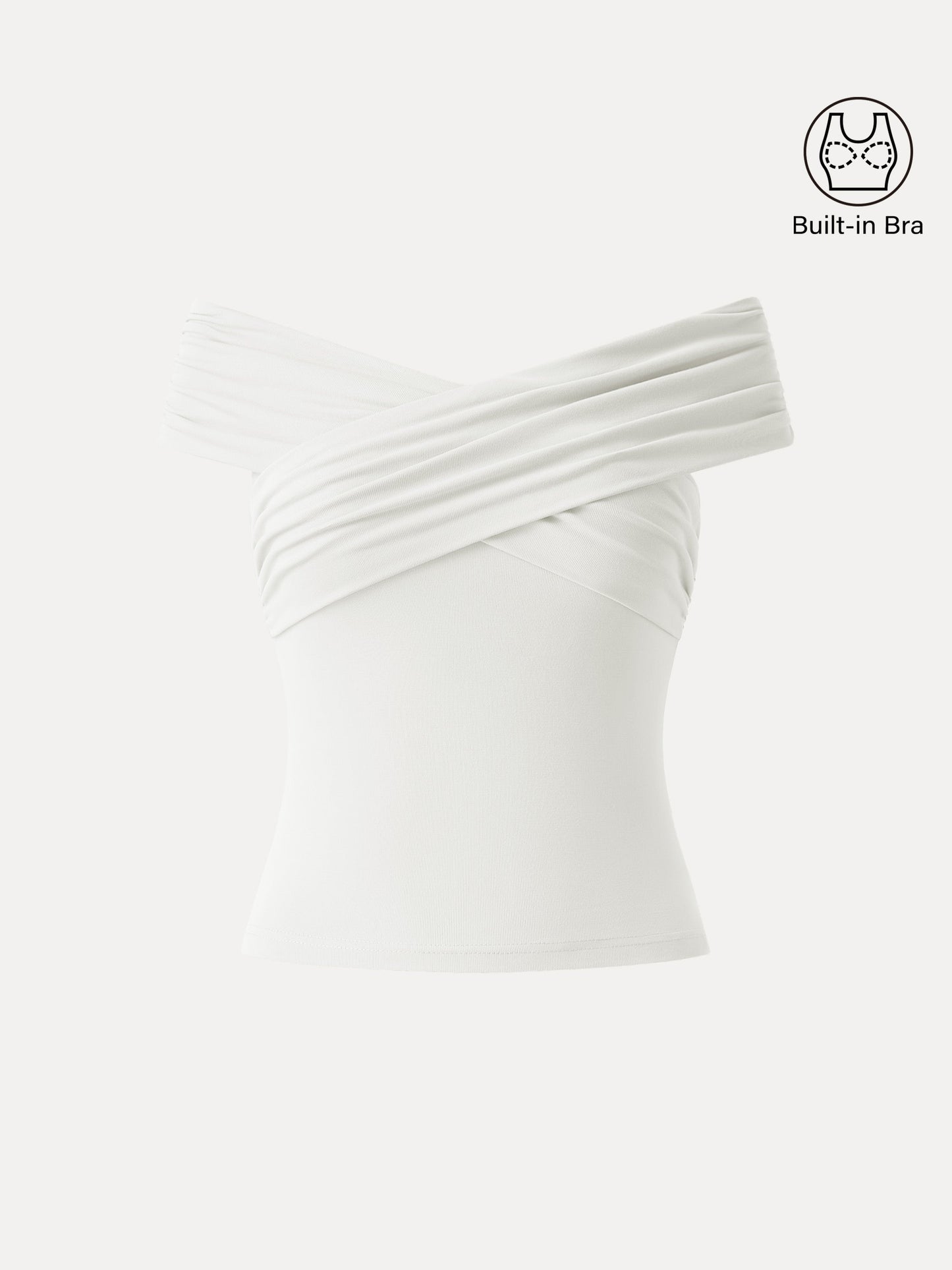 Kreuzschlinge Off-Shoulder Neues Luftiges Brami-Top 2