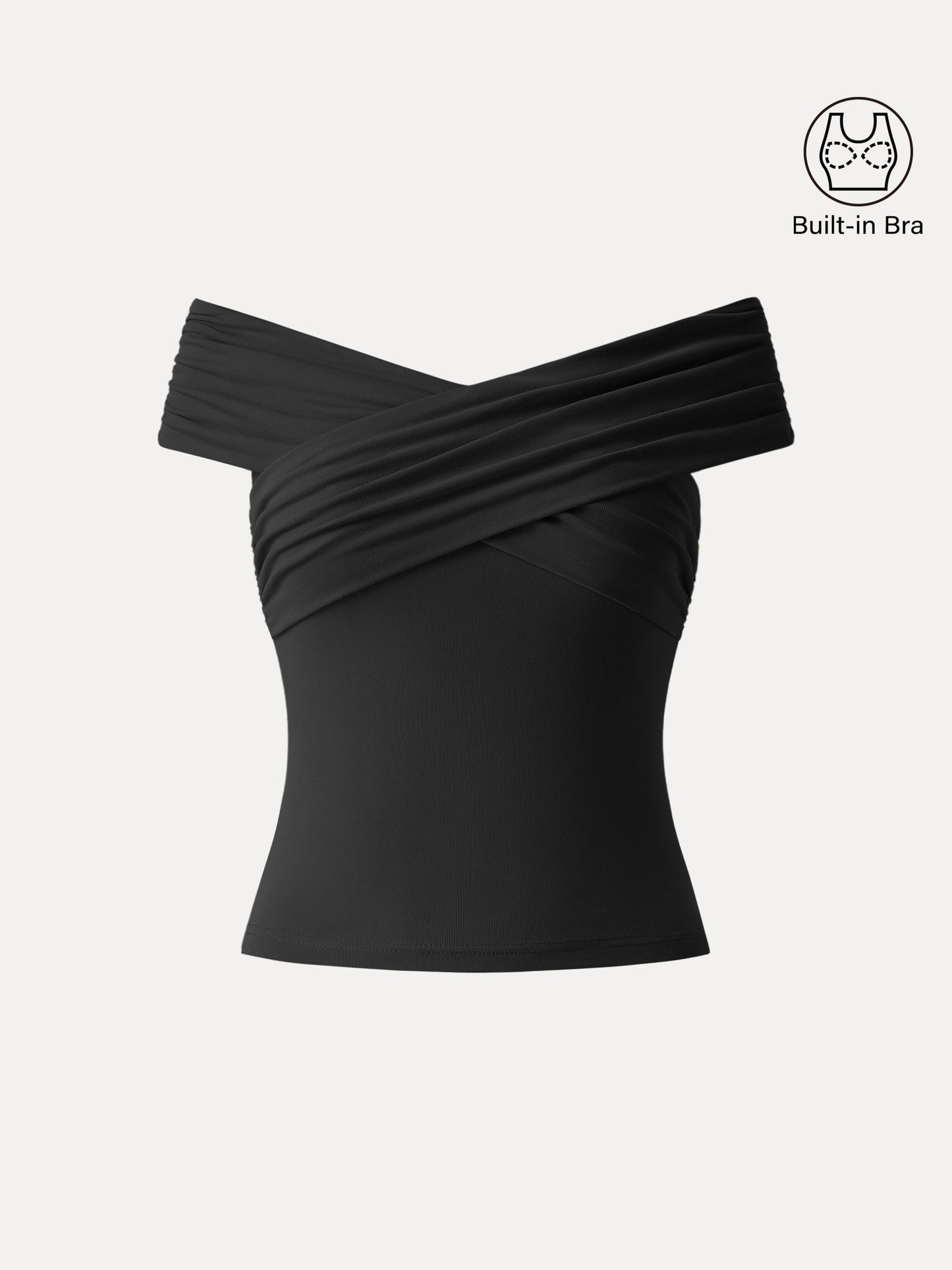 Kreuzschlinge Off-Shoulder Neues Luftiges Brami-Top 20