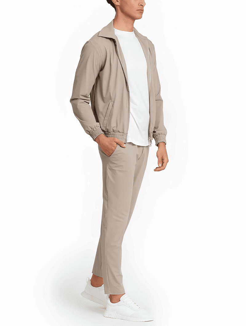Niro Trainingsanzug - Jacke - Beige 2