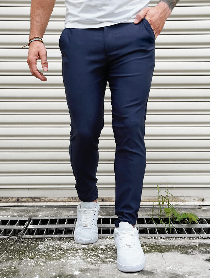 Noa Stretch Pants - Blau 5