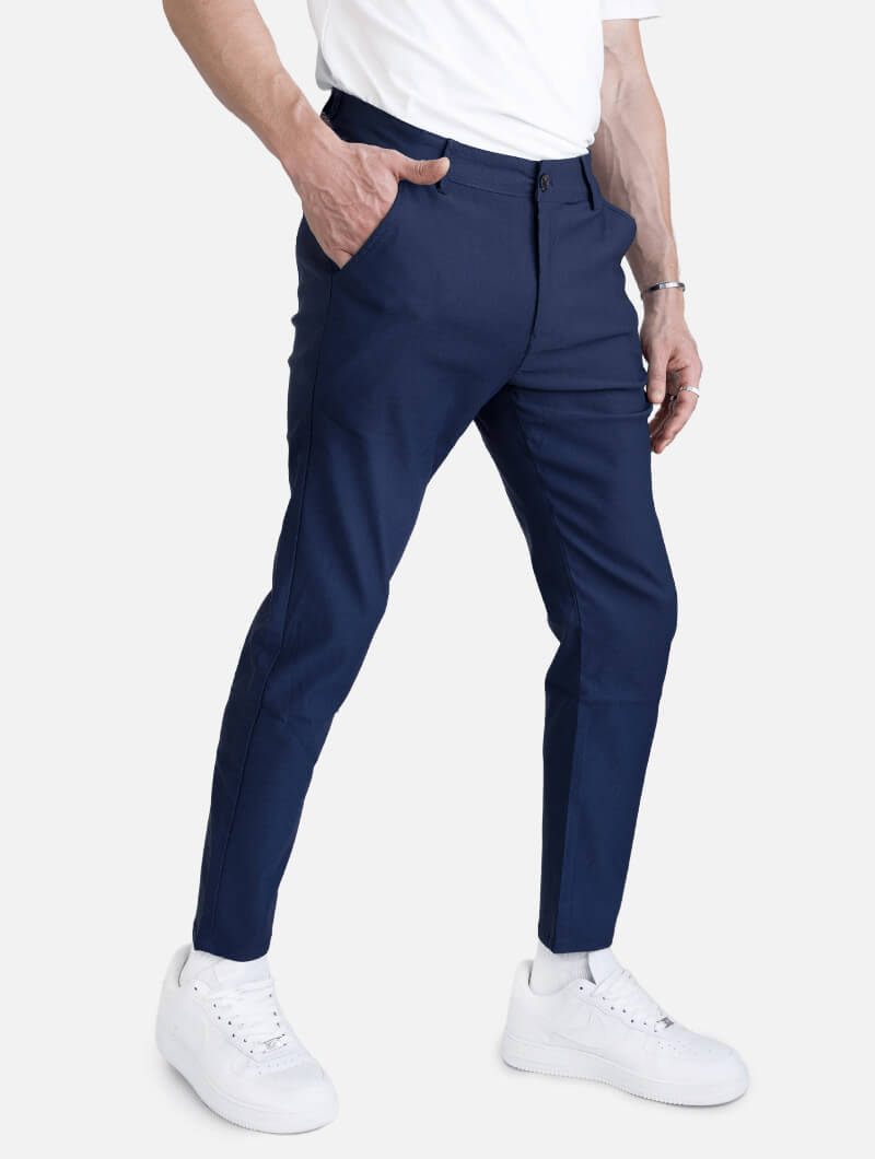 Noa Stretch Pants - Blau 8