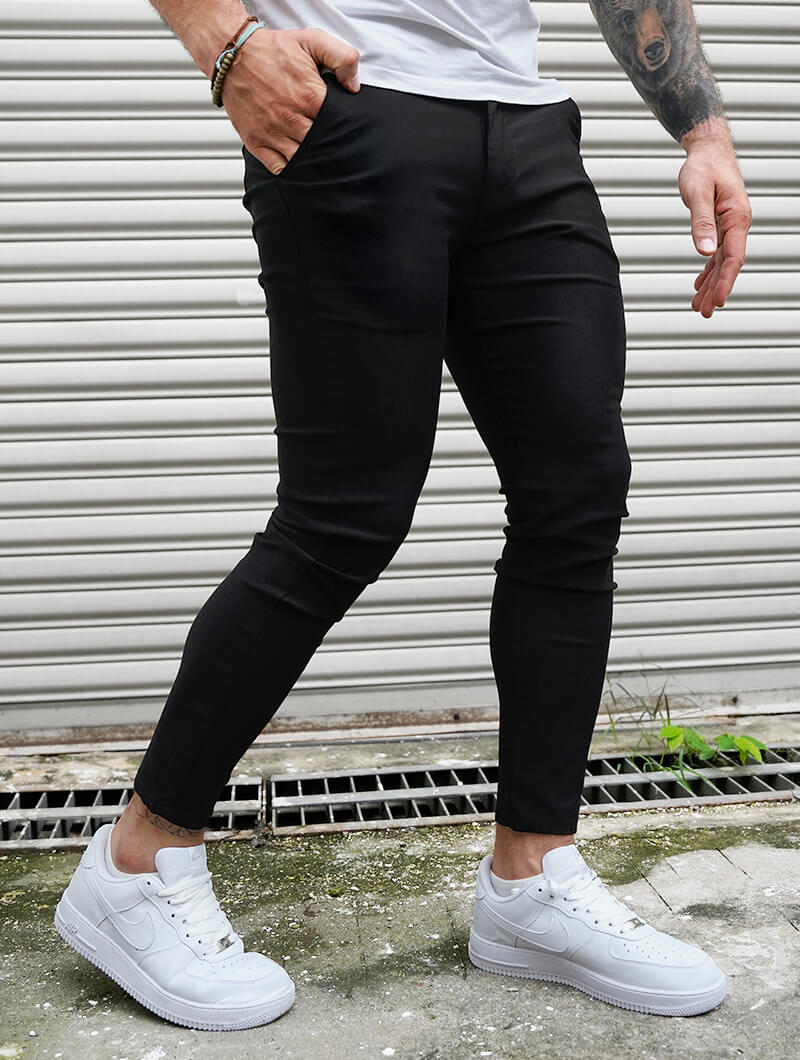 Noa Stretch Pants - Schwarz 7