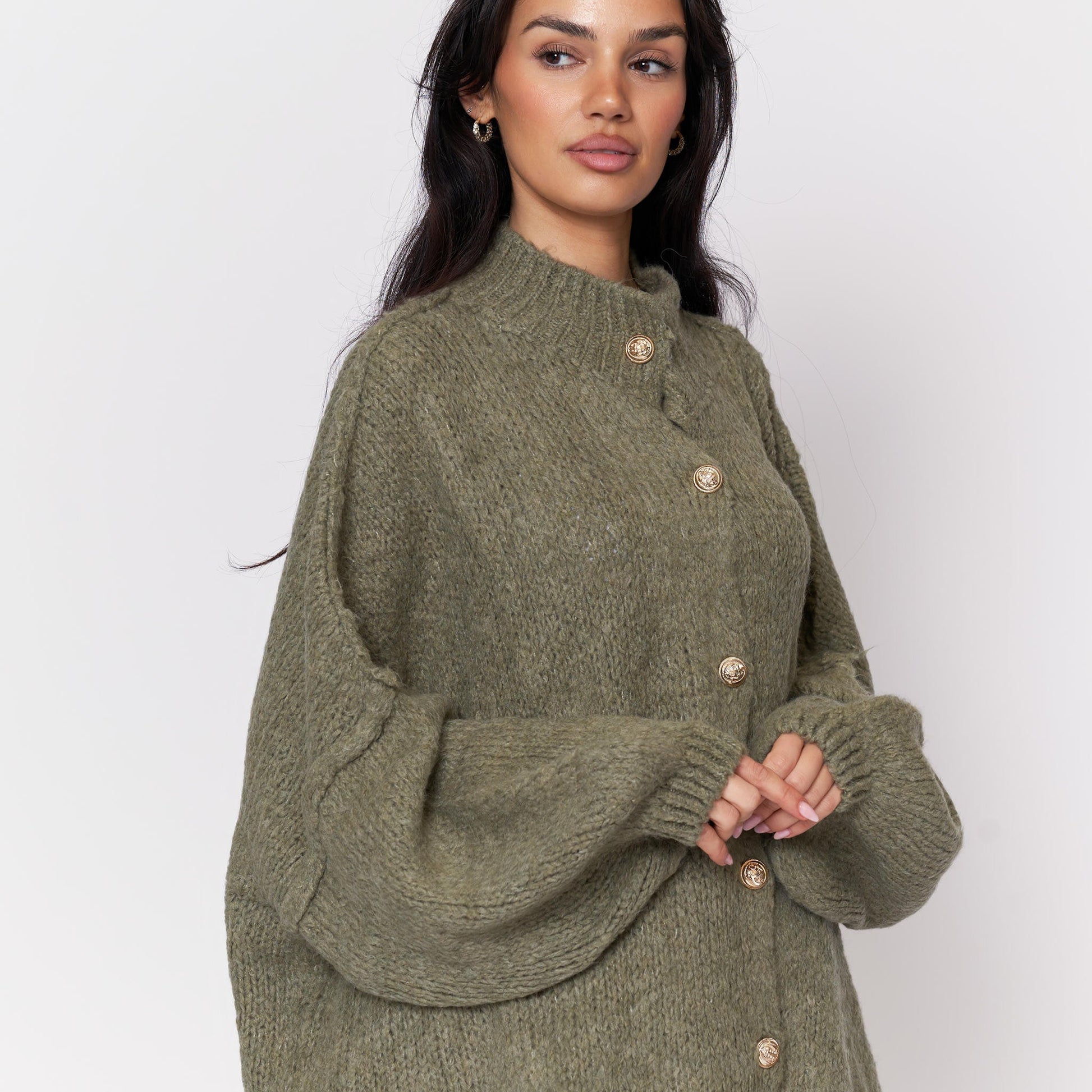 Oversized Cardigan "CozyGlam" 10