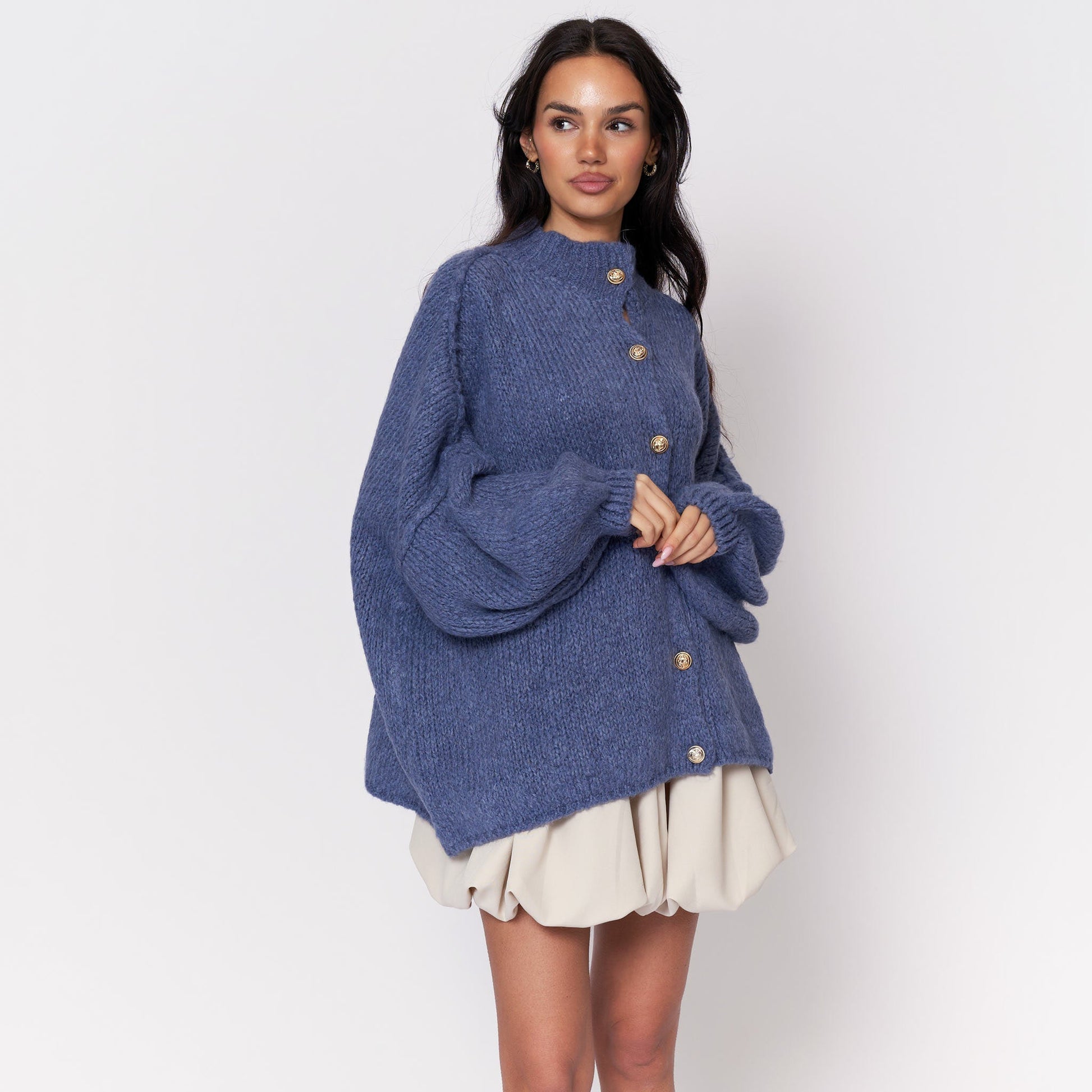 Oversized Cardigan "CozyGlam" 19