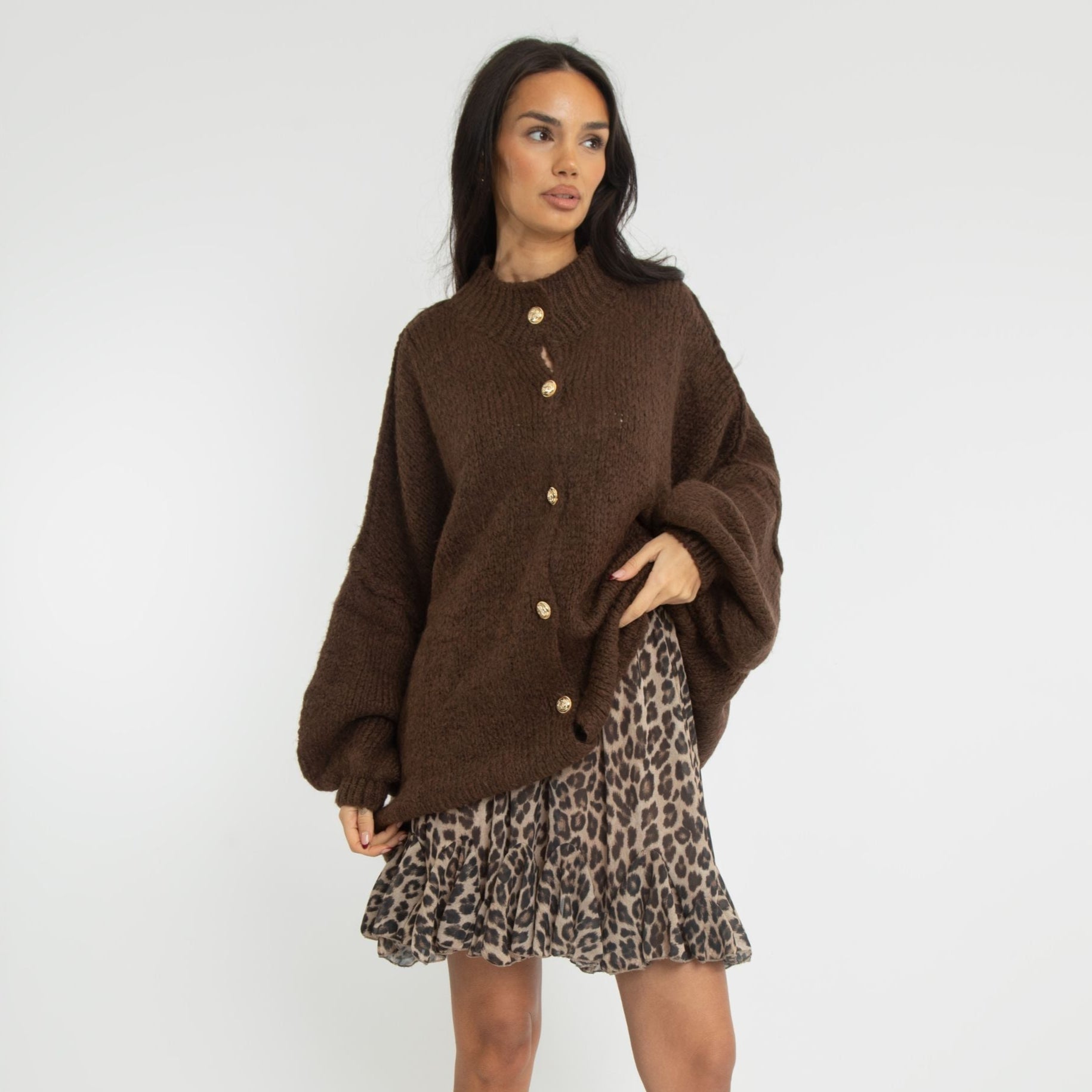 Oversized Cardigan "CozyGlam" 23