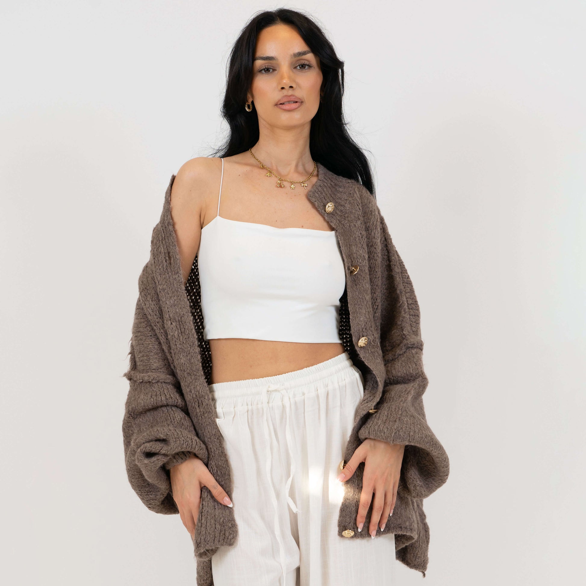 Oversized Cardigan "CozyGlam" 6