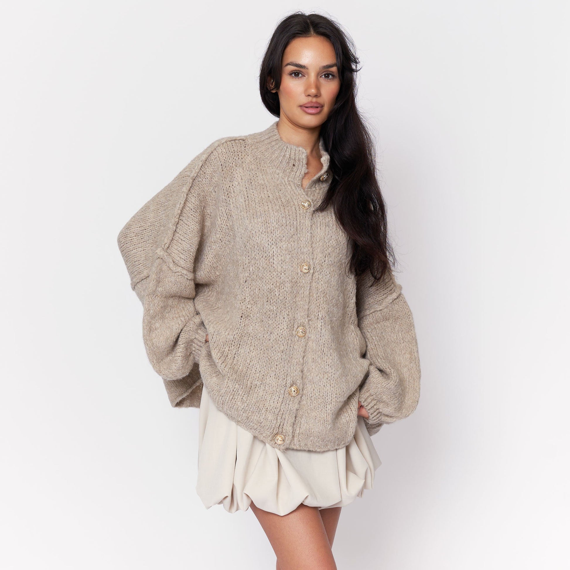 Oversized Cardigan "CozyGlam" 8