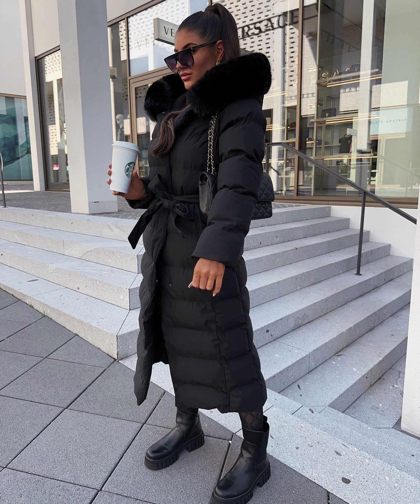 Parka May Schwarz 4