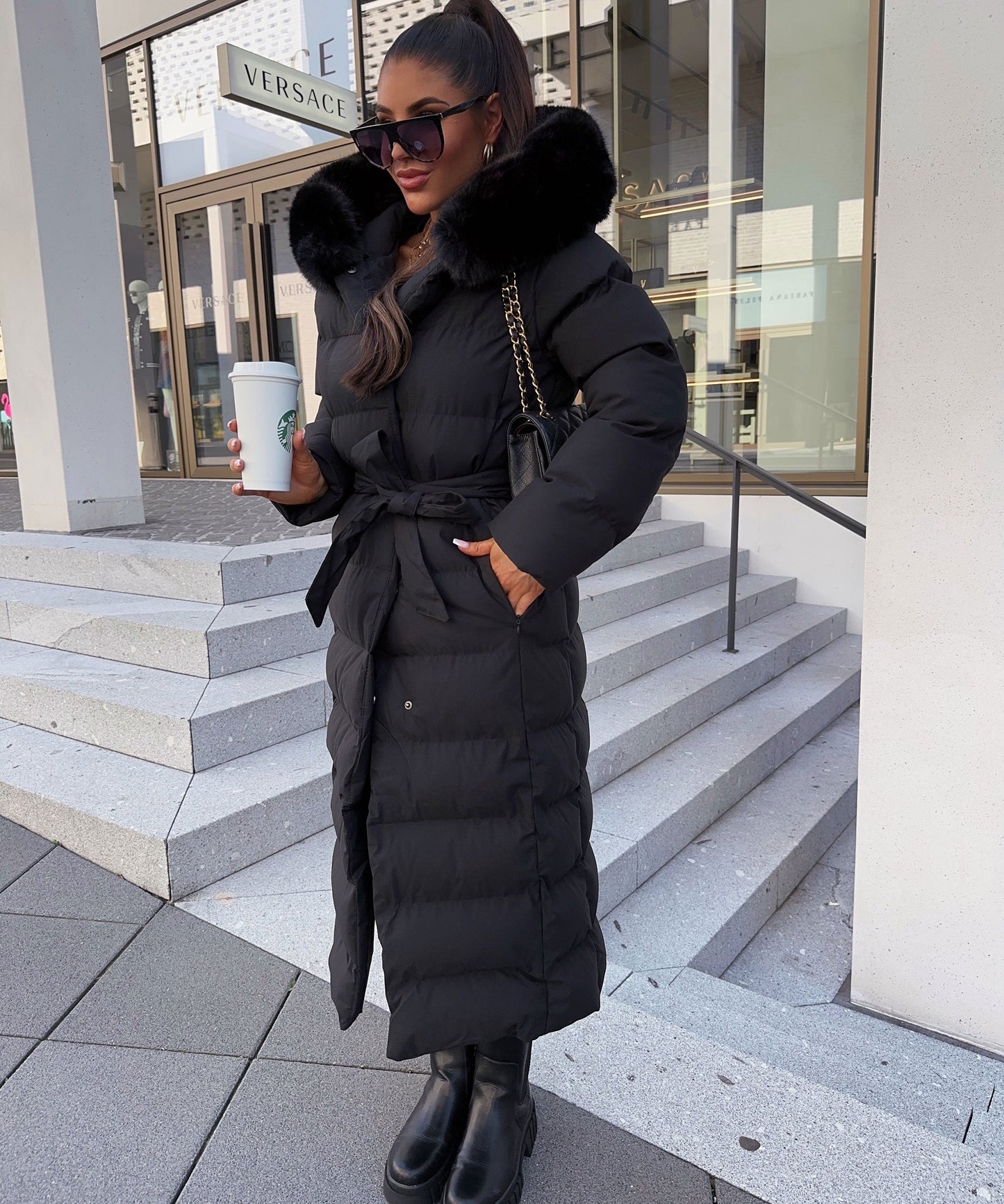 Parka May Schwarz 7
