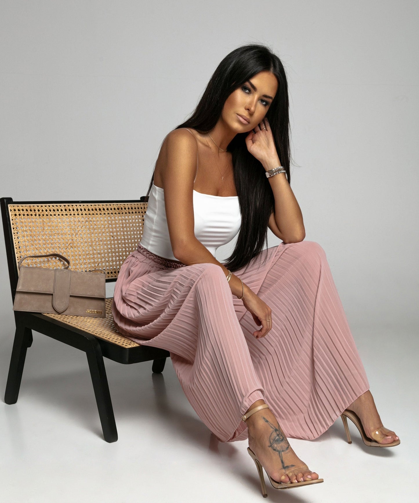 Plissee Hose Mira Rosa 7