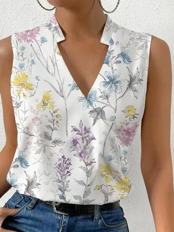 Weiches Sommertop Mit V Ausschnitt Für Damen | Lässig 1
