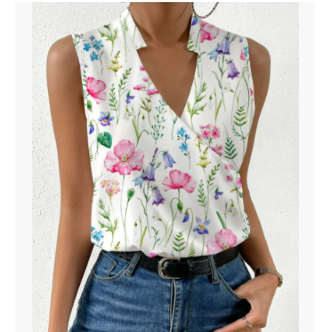 Weiches Sommertop Mit V Ausschnitt Für Damen | Lässig 5