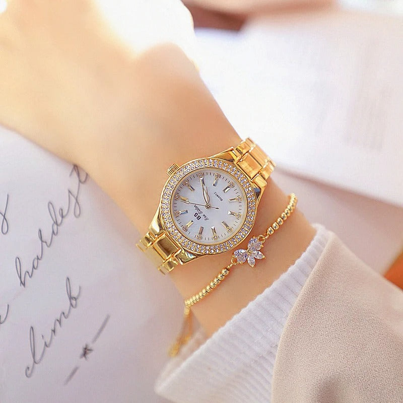 Edelstahl Armbanduhr "Acciaio Argento no.127" 3