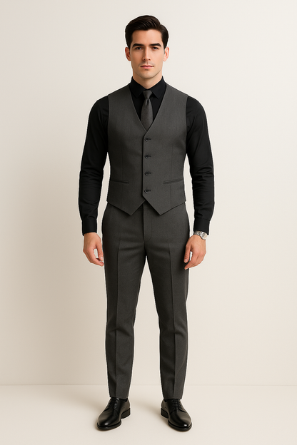 Elegante Herren Weste - Elastisch Casual Business Design