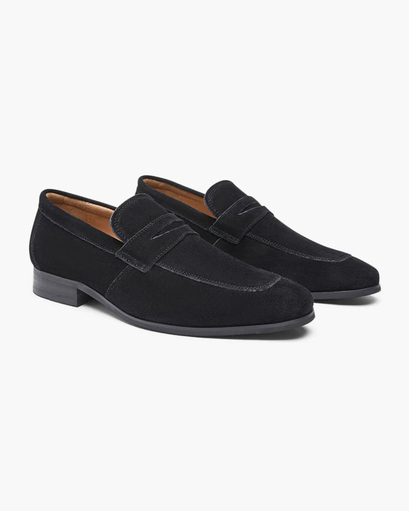 Herren Slipper Braun Größe 42 Kalb-Wildleder-1