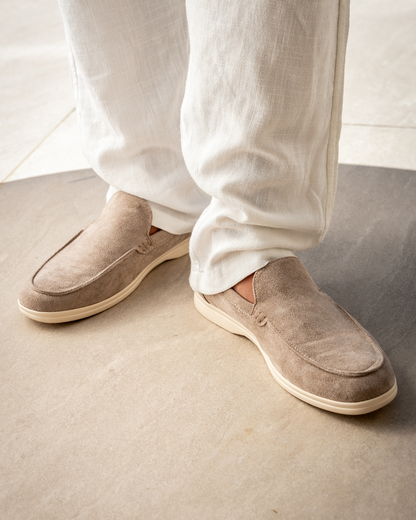 Herren Slip On Sneaker Braun Größe 42 Wildleder-2