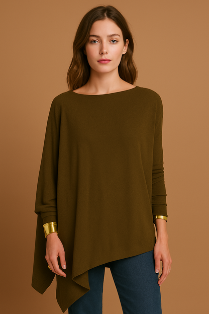 Lässiges Sommertop Für Damen | Asymmetrisch