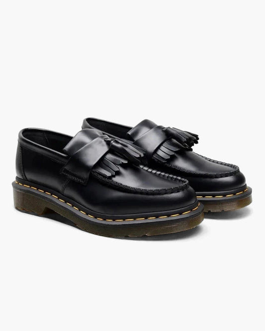 Vintage Leder Slipper – Retro Loafer im Old-Money-Stil