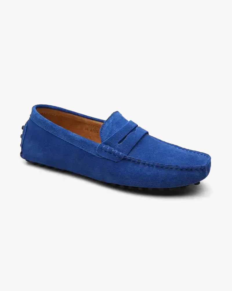 Variant image for Herren Slipper Braun Größe 42 Wildleder Schlupfschuhe für Elegante Anlässe-31