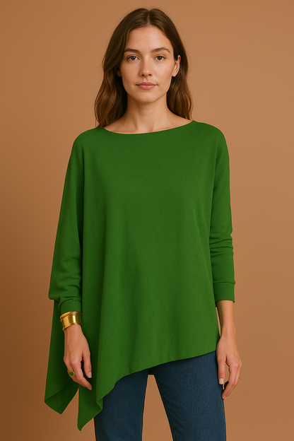 Lässiges Sommertop Für Damen | Asymmetrisch