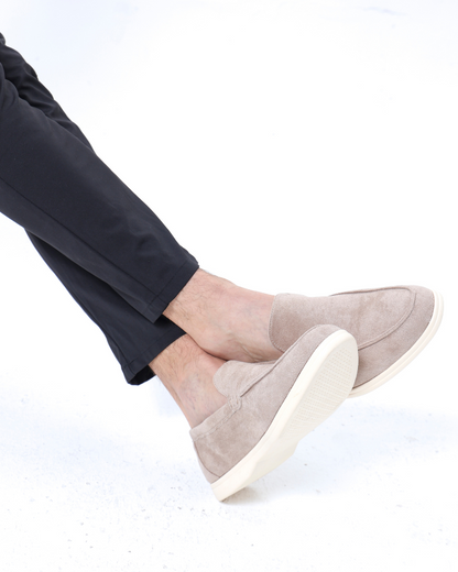 Herren Slip On Sneaker Braun Größe 42 Wildleder-4