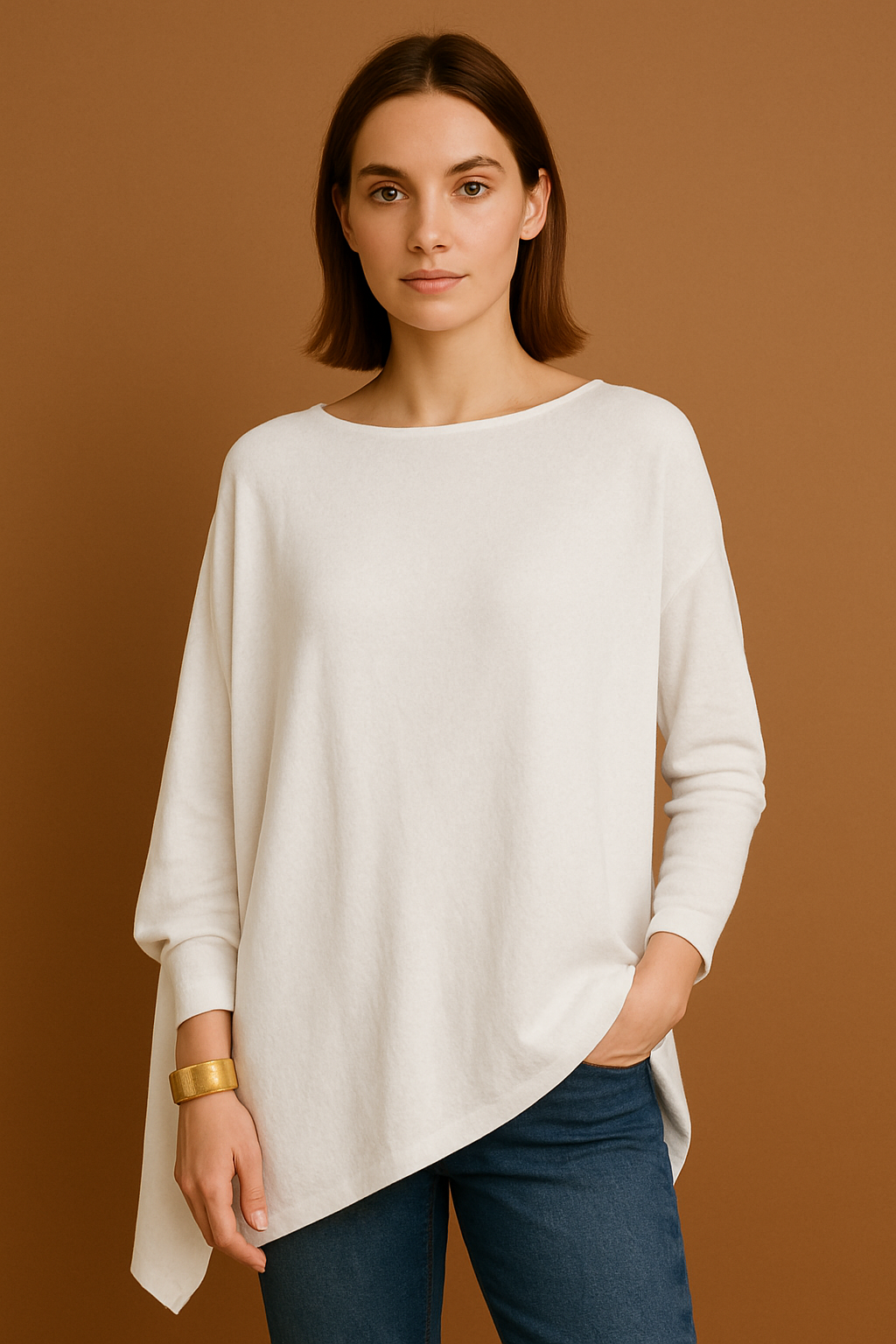 Lässiges Sommertop Für Damen | Asymmetrisch