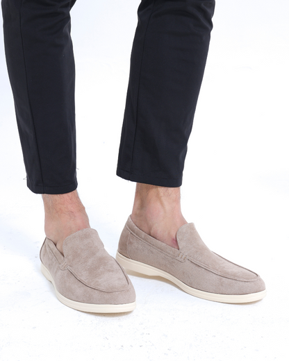 Herren Slip On Sneaker Braun Größe 42 Wildleder-3