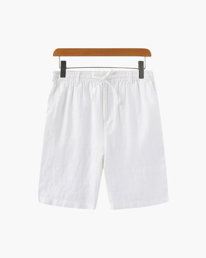 Variant image for Herren Leinen Shorts Beige Größe L 100% Leinen – Bequeme Kurze Hosen für den Sommer-6