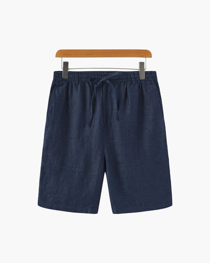 Variant image for Herren Leinen Shorts Beige Größe L 100% Leinen – Bequeme Kurze Hosen für den Sommer-21