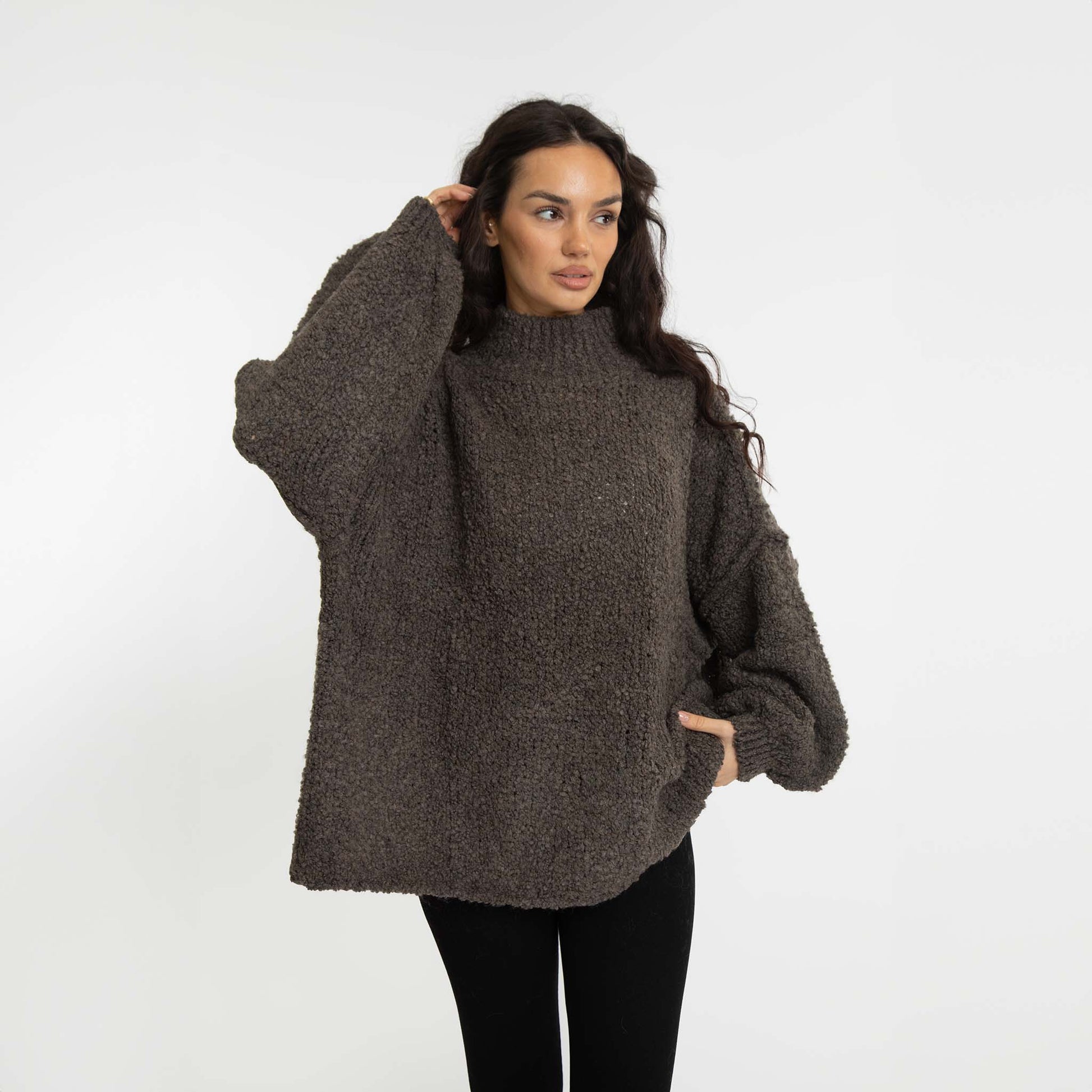 Bouclé Oversize Pullover "CasualCozy" 0