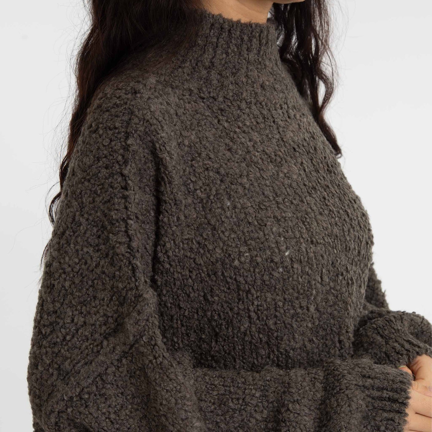 Bouclé Oversize Pullover "CasualCozy" 1