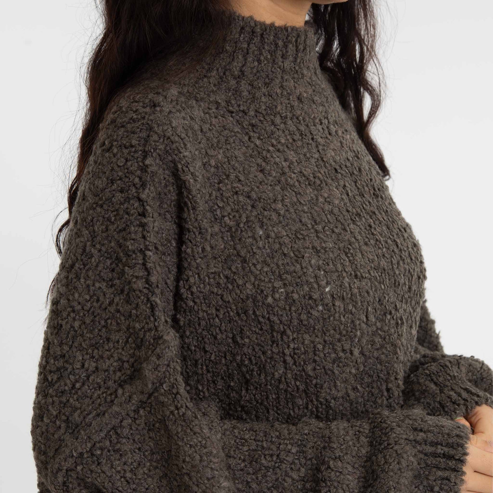 Bouclé Oversize Pullover "CasualCozy" 1