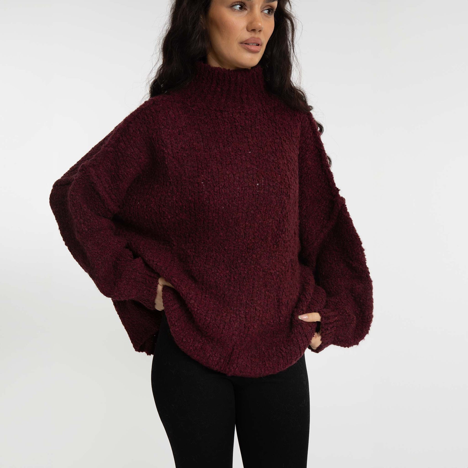 Bouclé Oversize Pullover "CasualCozy" 12