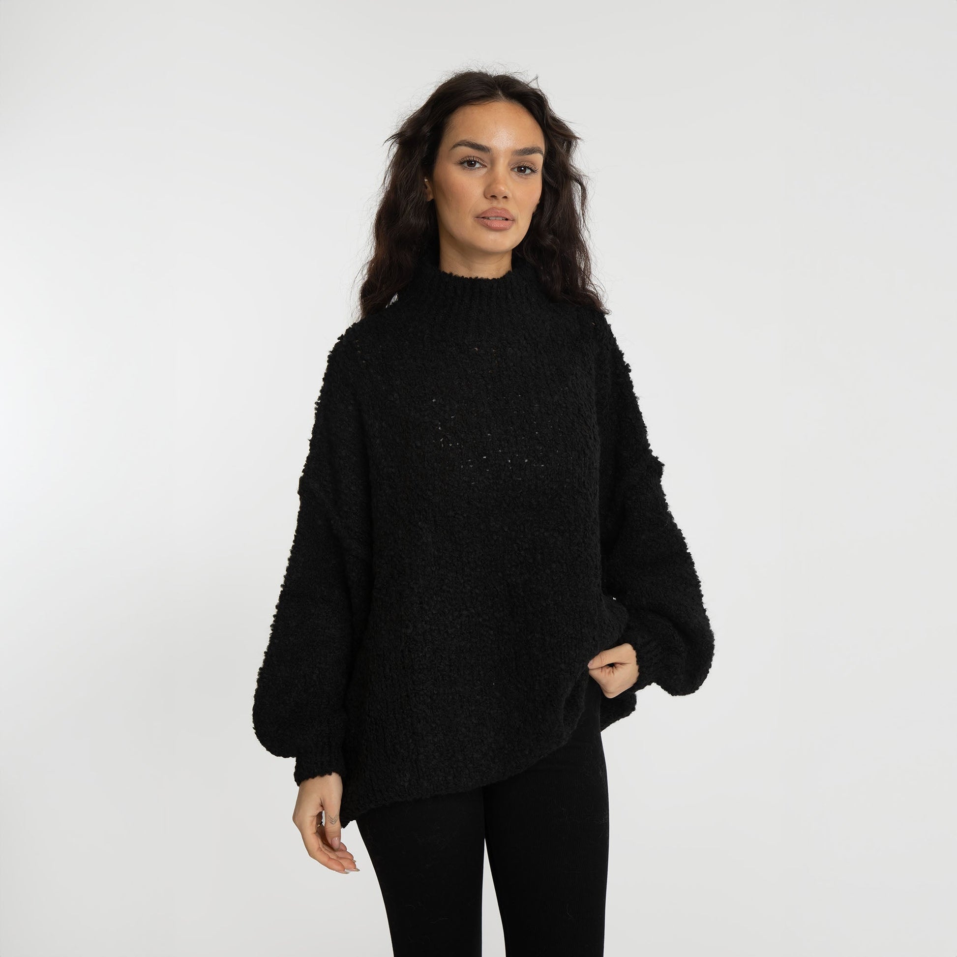 Bouclé Oversize Pullover "CasualCozy" 13